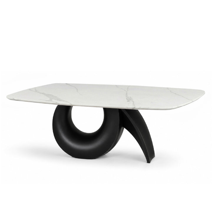 ASERA Crystal Marble Stone Dining Table