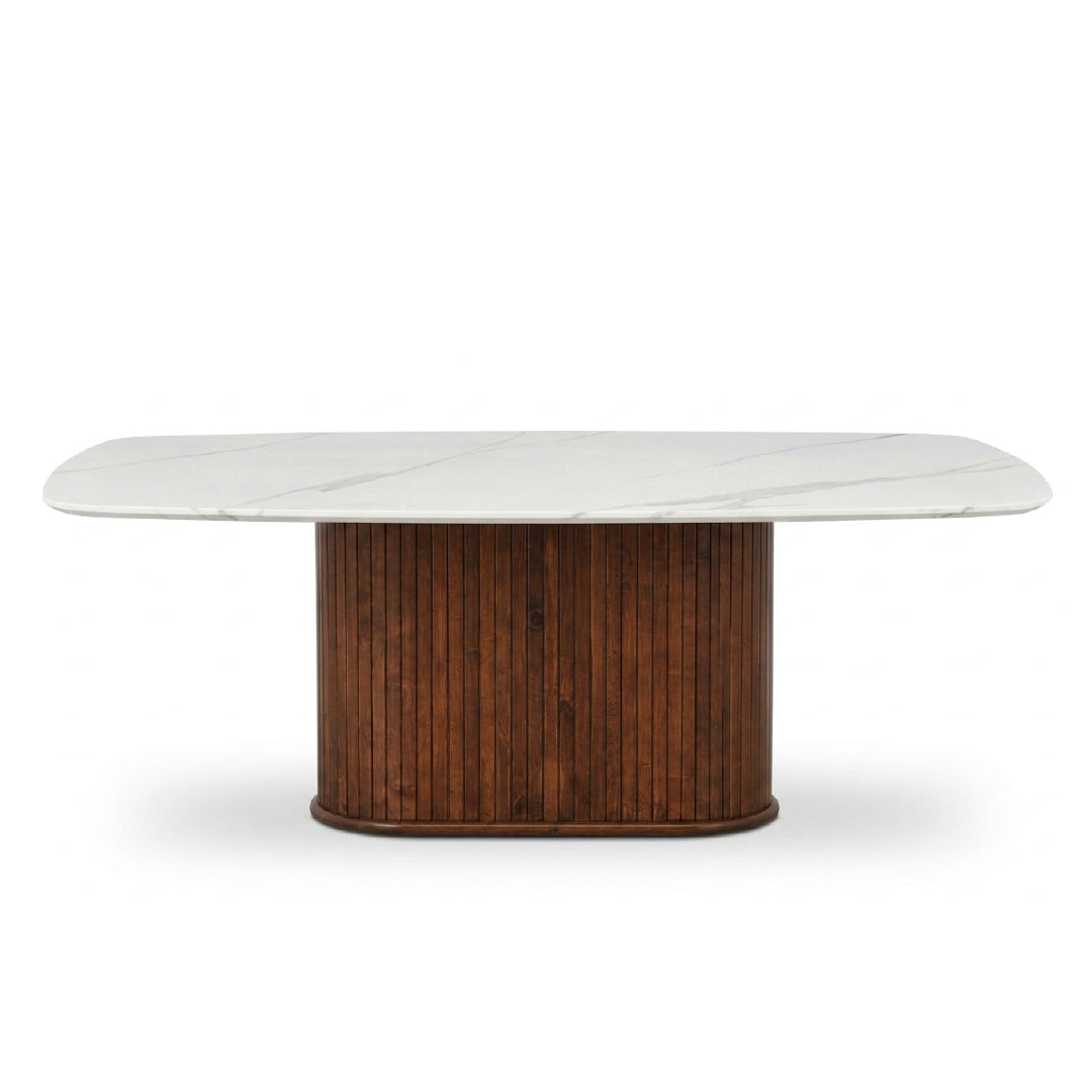 ASERA Crystal Marble Stone Dining Table
