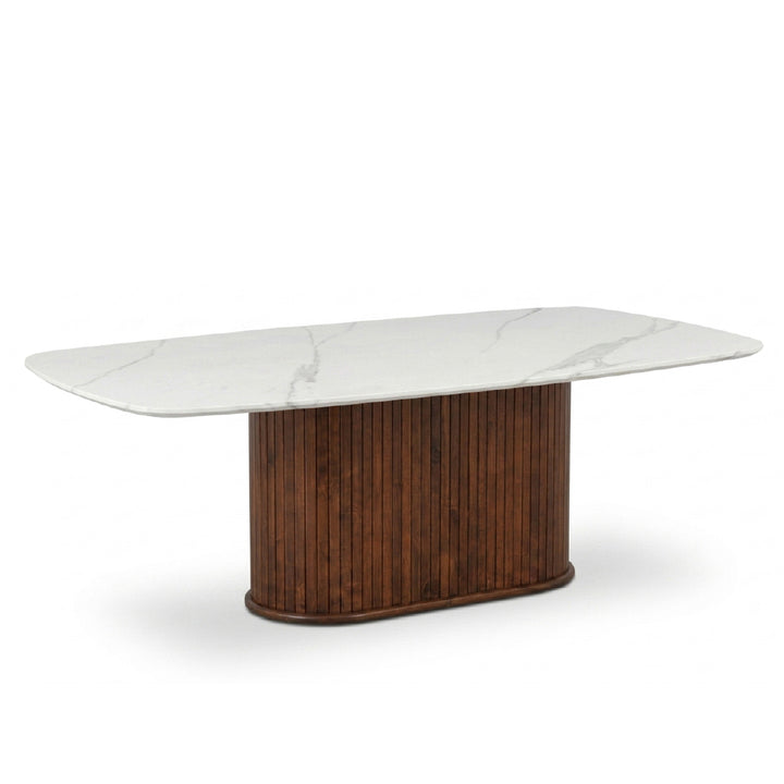 ASERA Crystal Marble Stone Dining Table