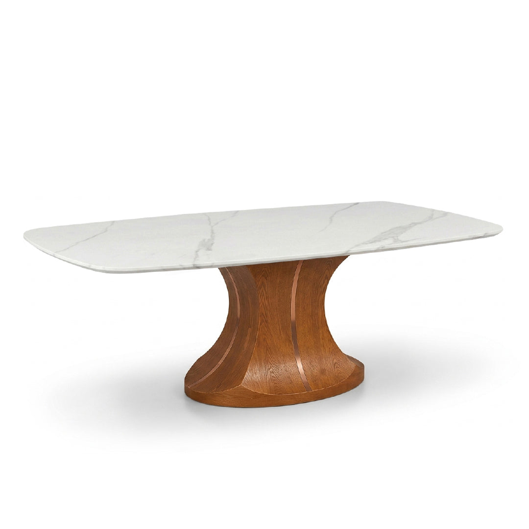 ASERA Crystal Marble Stone Dining Table