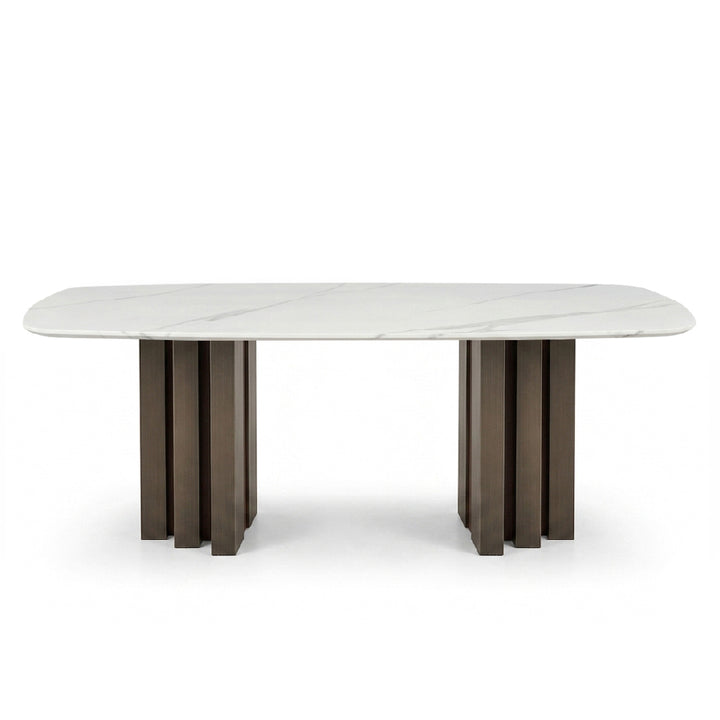 ASERA Crystal Marble Stone Dining Table