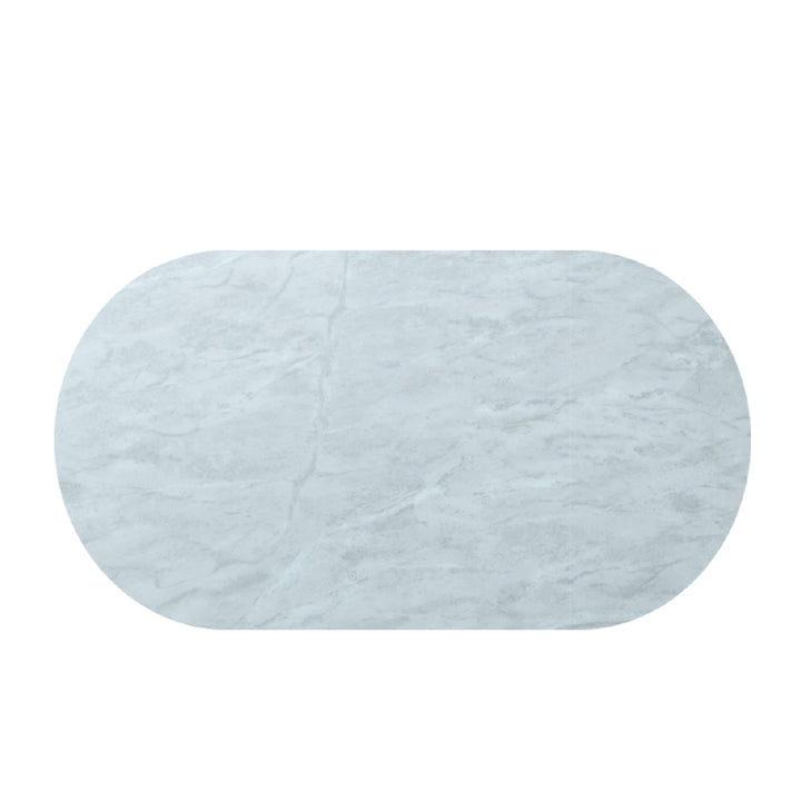 ASTAKA Oval Marble Dining Table