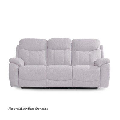 ASTIA Recliner 3 Seater Sofa Charcoal Grey