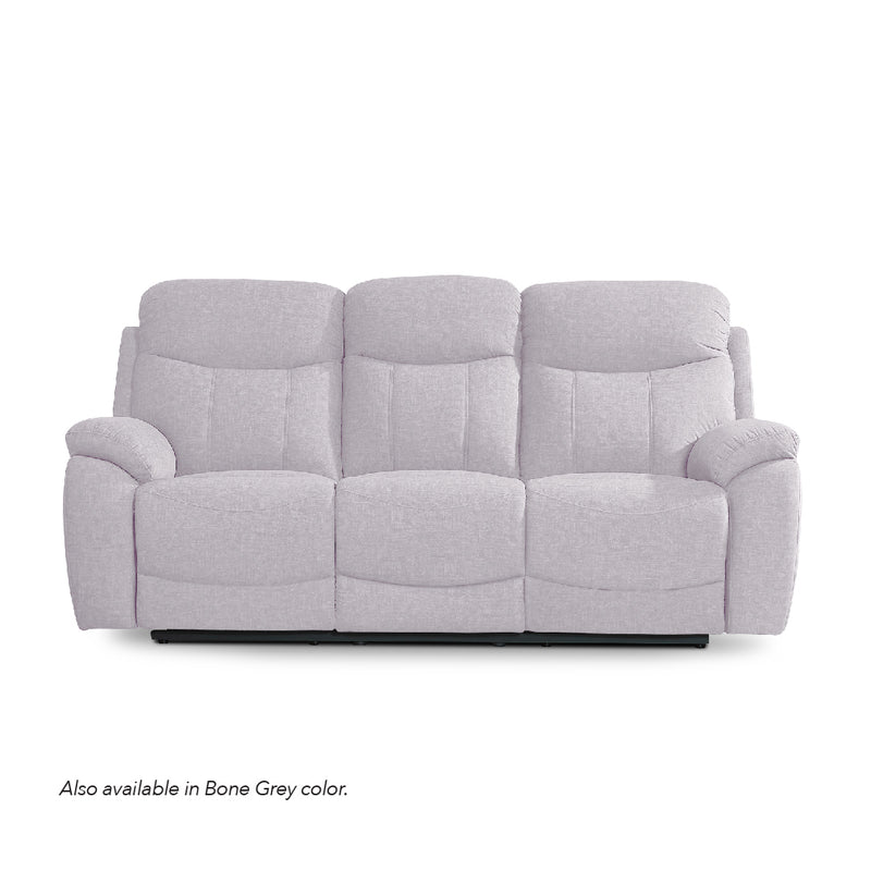 ASTIA Recliner 3 Seater Sofa Charcoal Grey