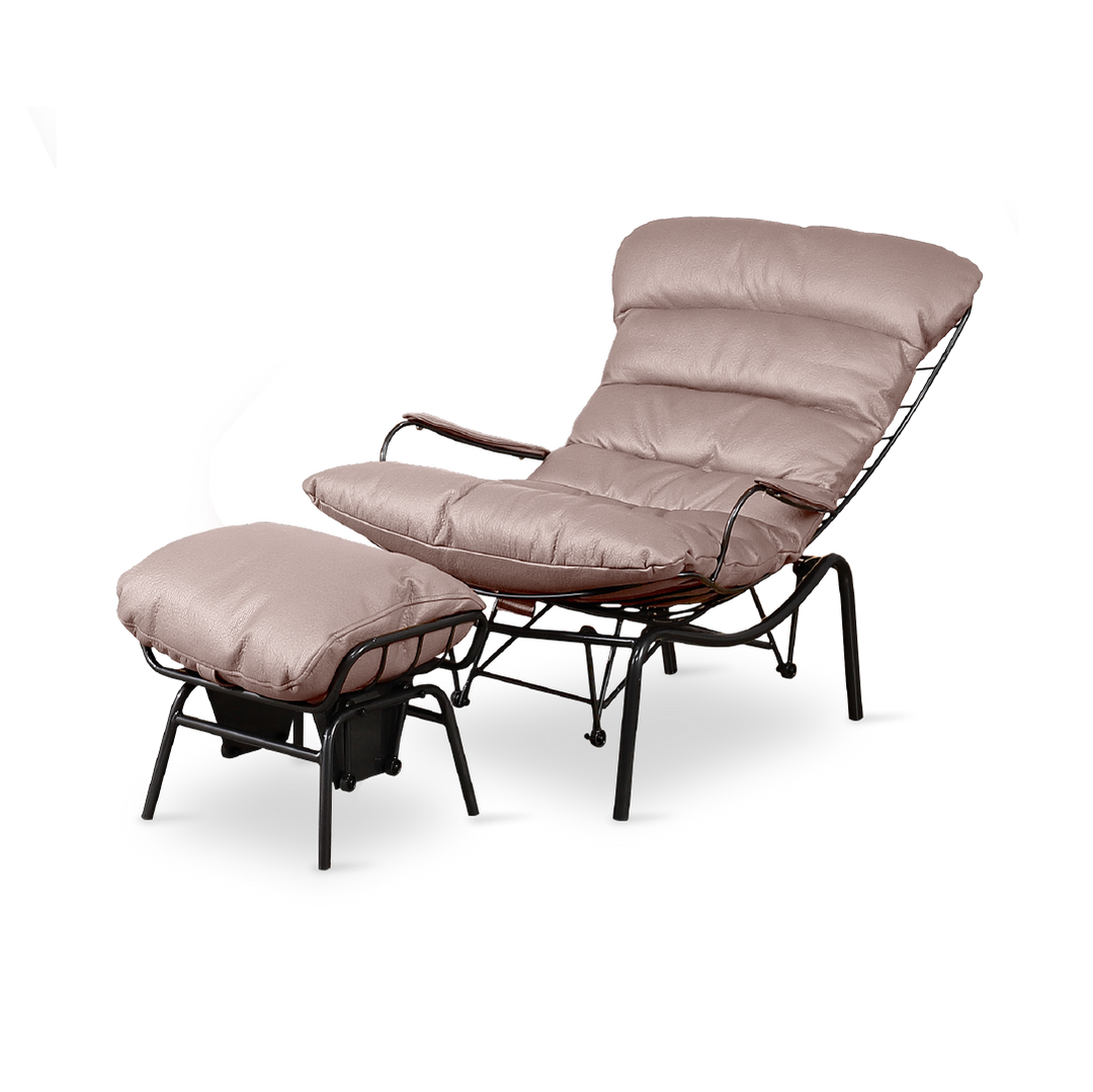 ATECCO Relax Chair with Stool