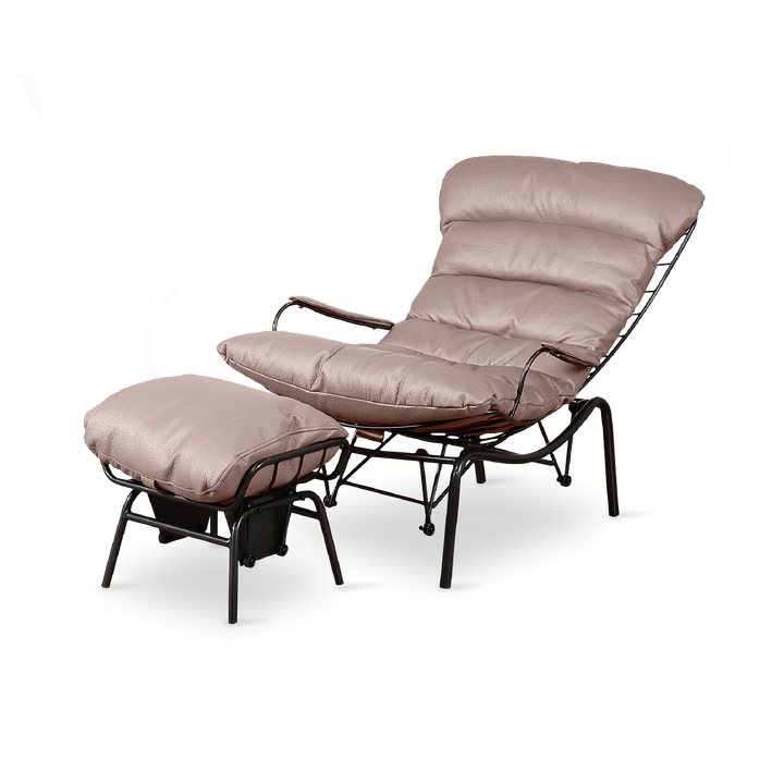 ATECCO Relax Chair with Stool