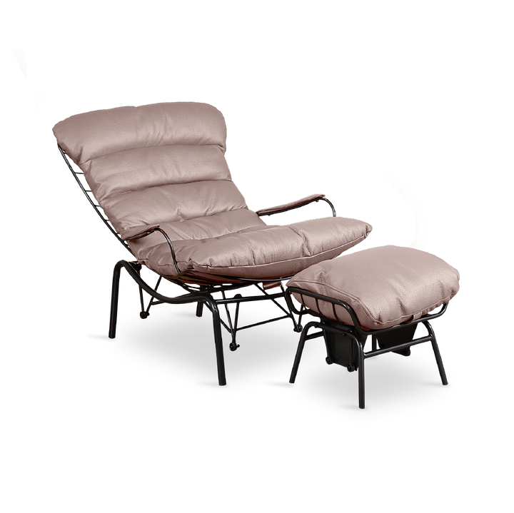 ATECCO Relax Chair with Stool