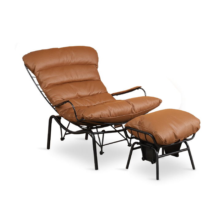 ATECCO Relax Chair with Stool