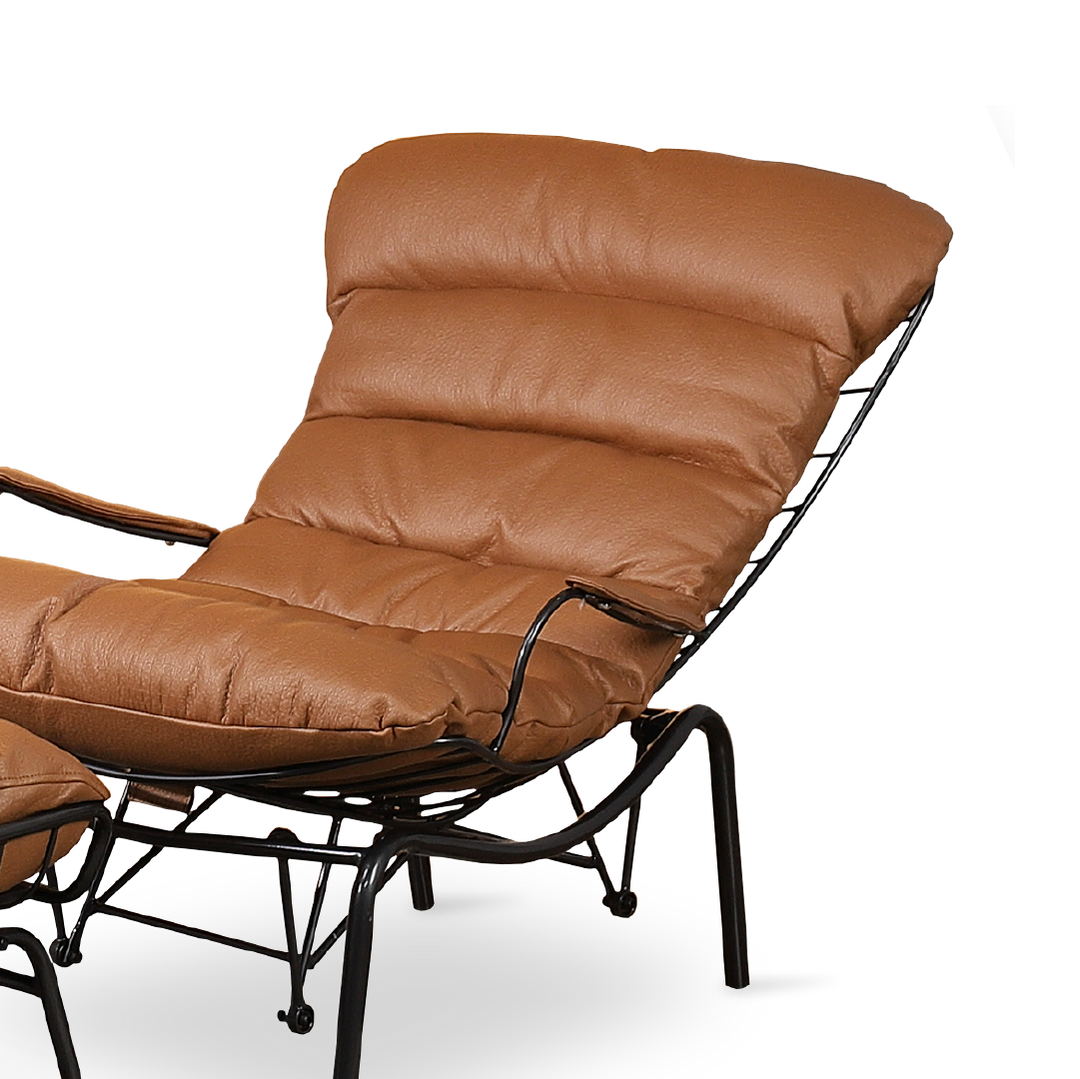 ATECCO Relax Chair with Stool