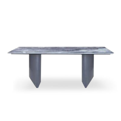 ATHENA Crystal Marble Dining Set