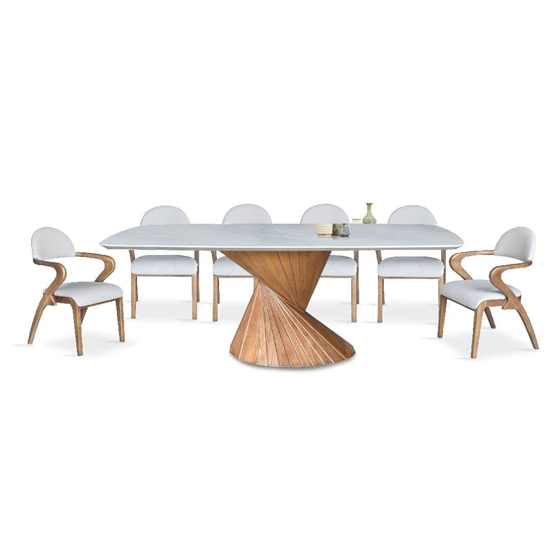 ALAVA Marble Dining Set