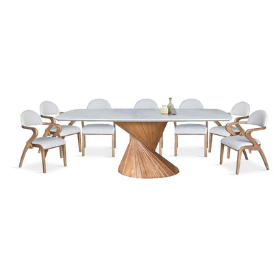 ALAVA Marble Dining Set