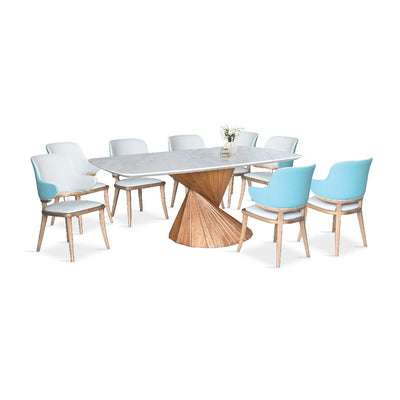 ALAVA Marble Dining Set