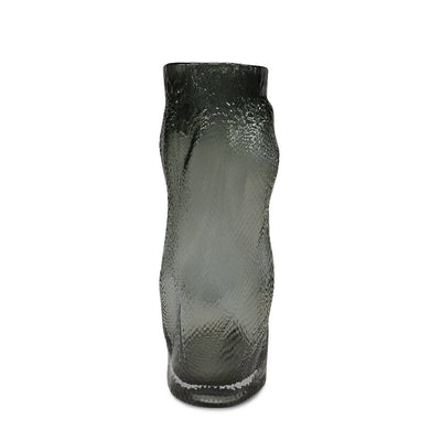 AYLA Grey Glass Vase