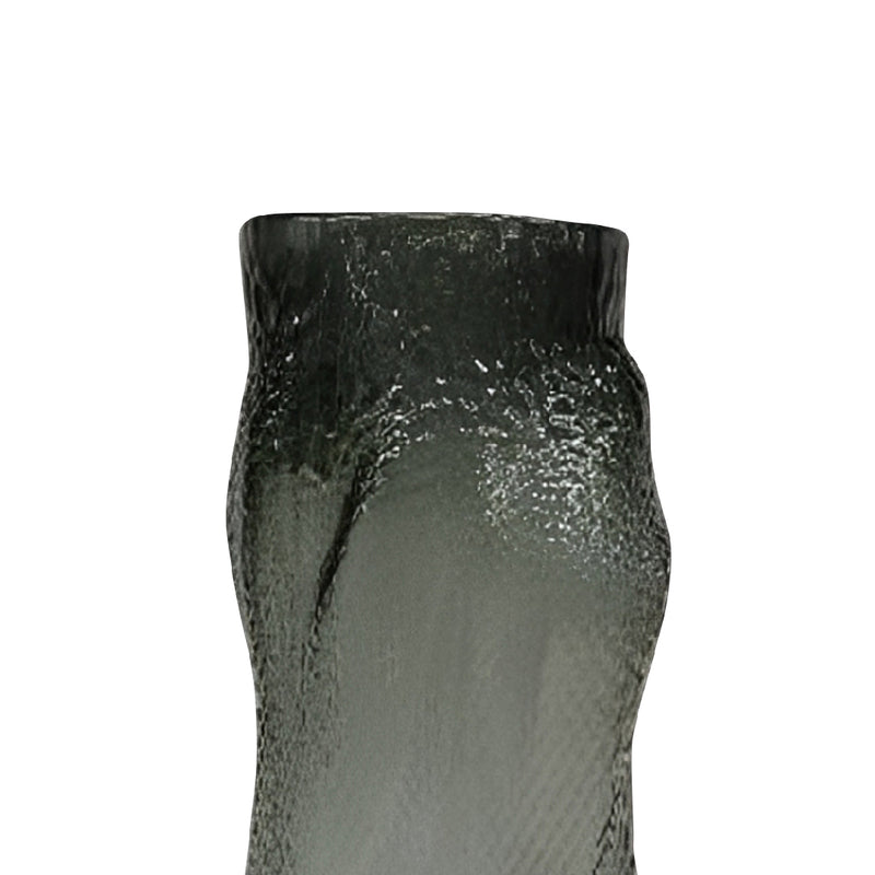 AYLA Grey Glass Vase