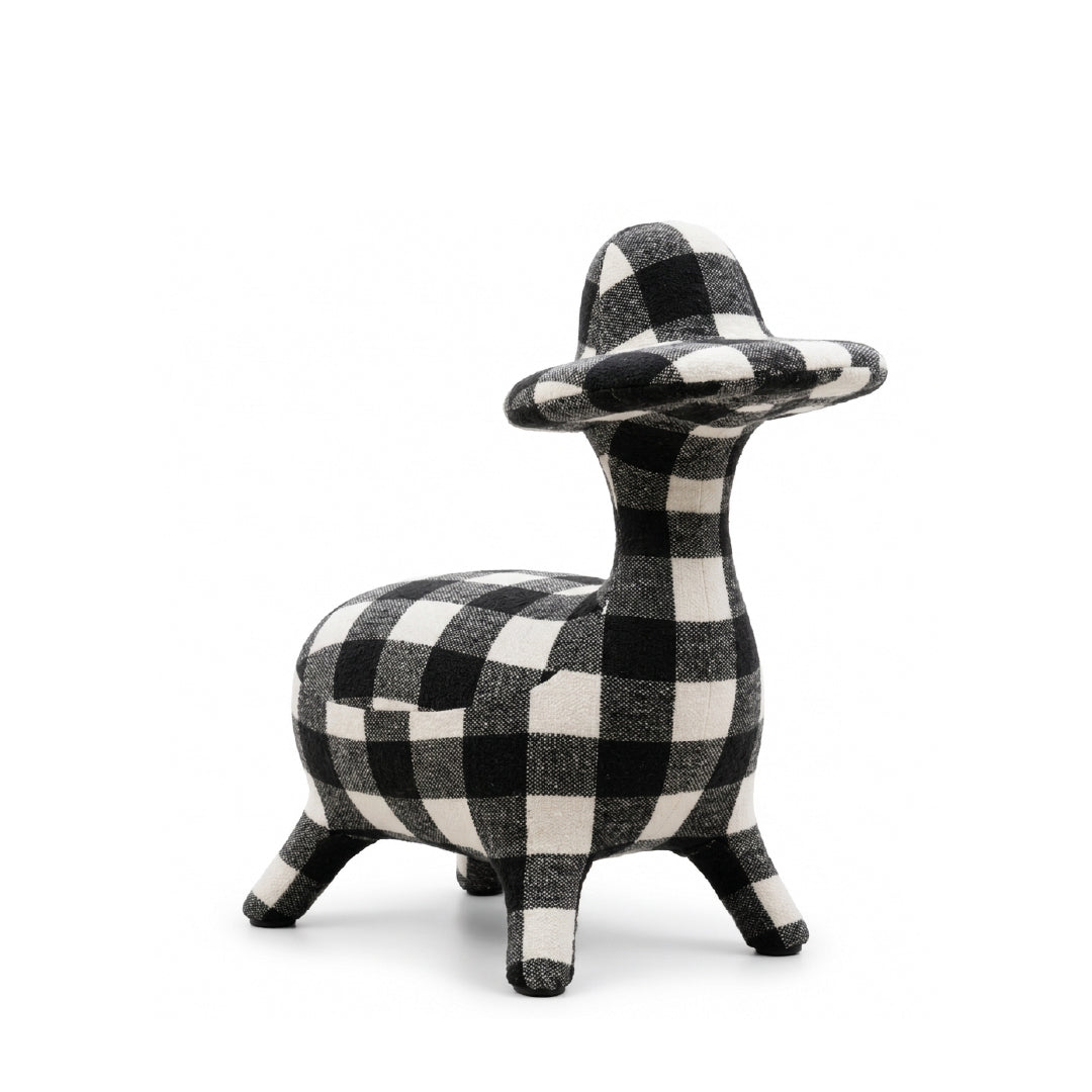 AHIRU Ducky Kids Stool Black