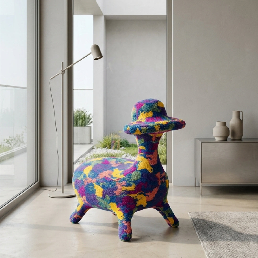 AHIRU Ducky Kids Stool Purple