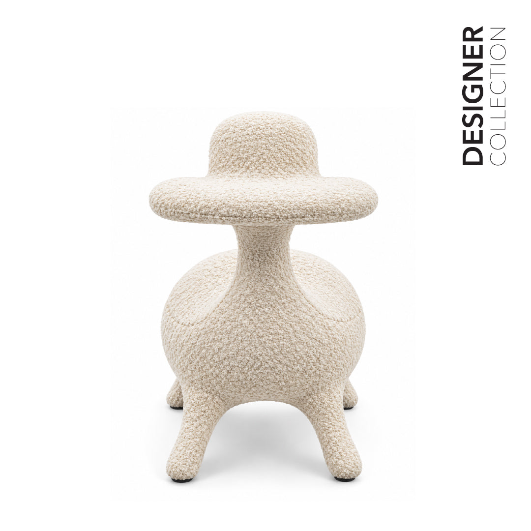 AHIRU Ducky Kids Stool White