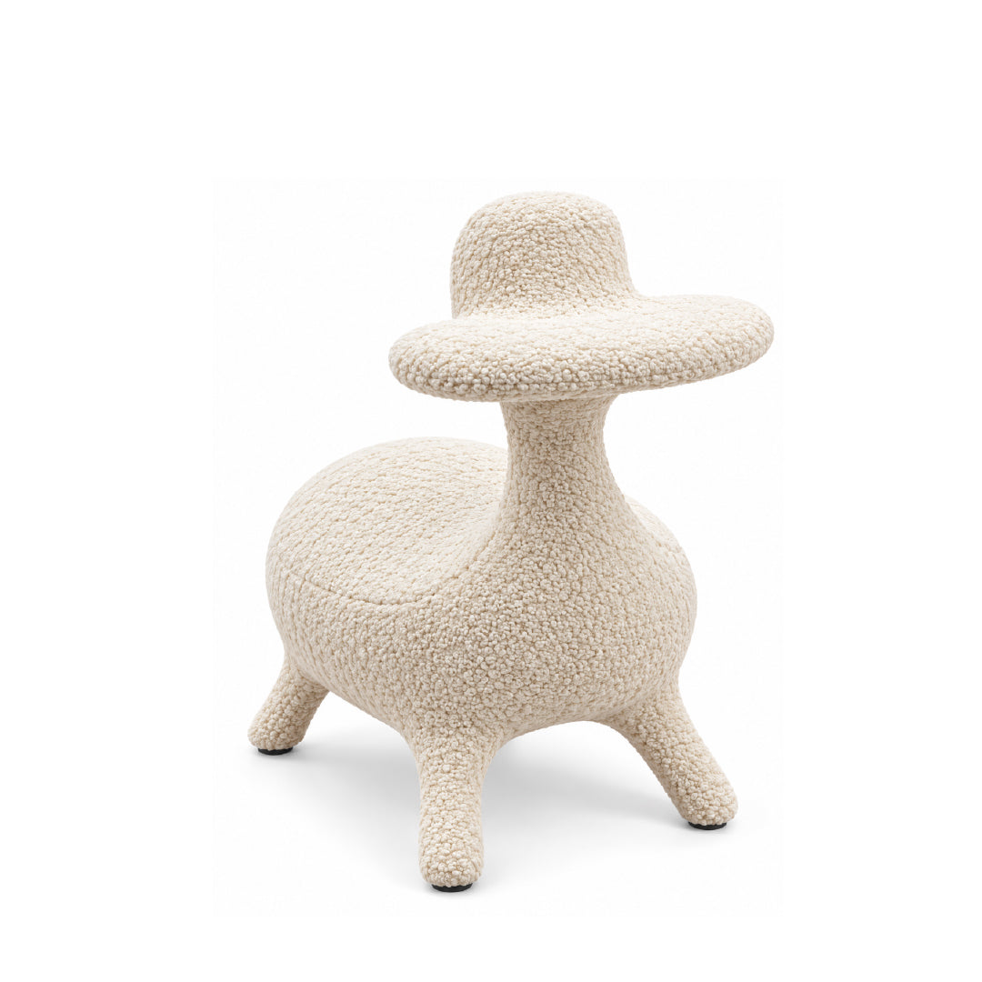 AHIRU Ducky Kids Stool White