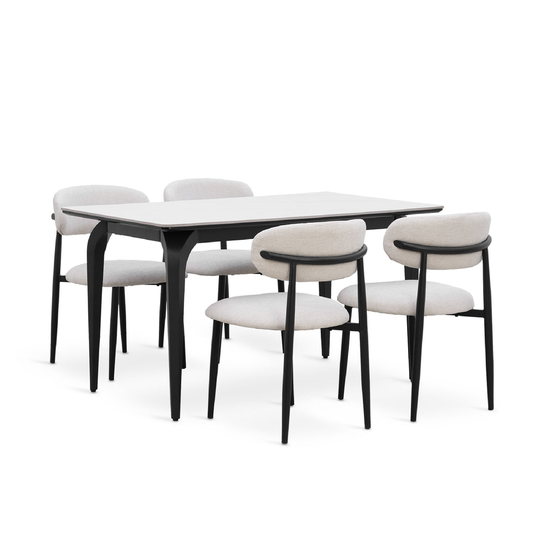AIDEN Ceramic Dining Set