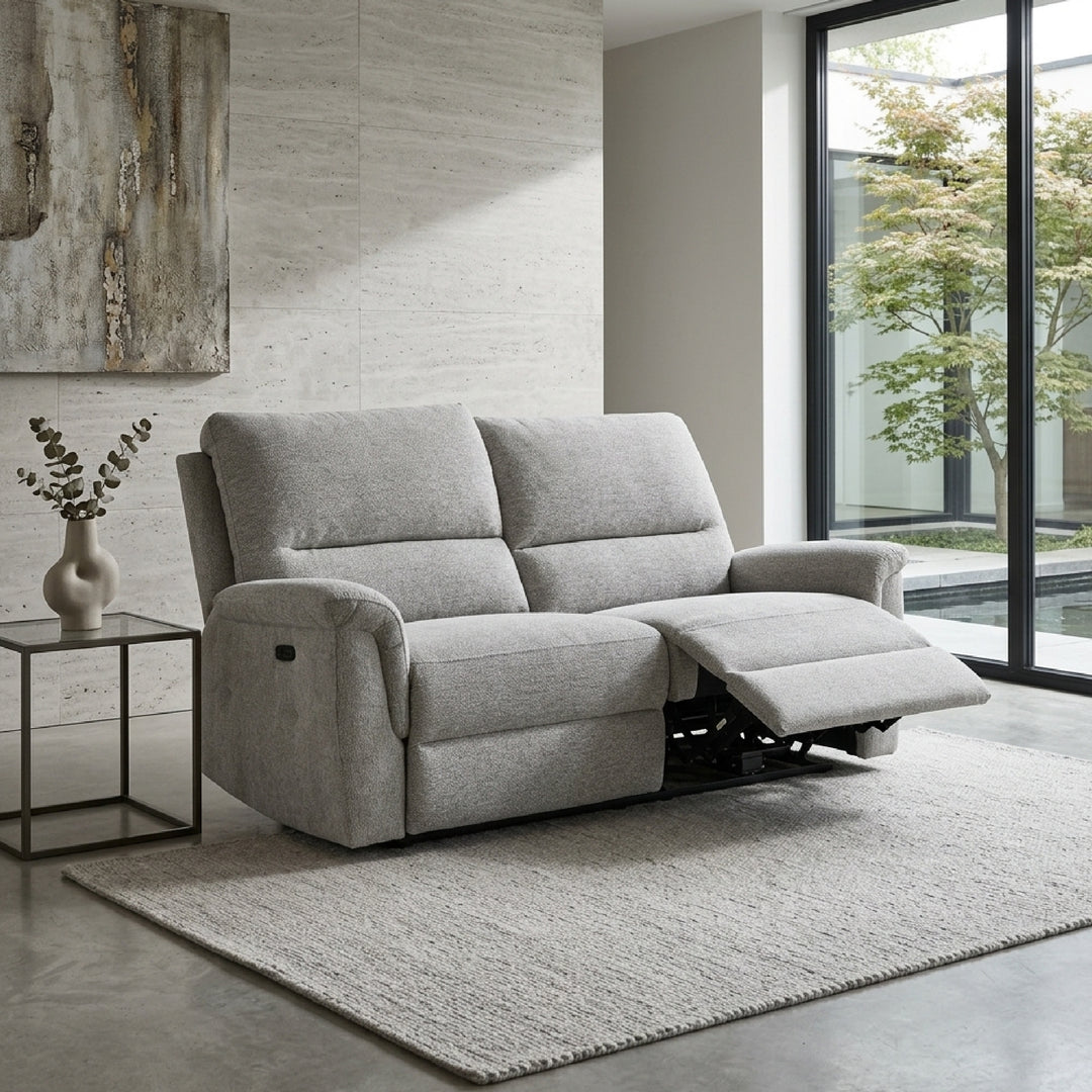ALSTAIR Power Recliner 3 Seater Sofa