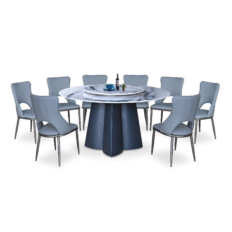 ALUDRA Marble Dining Set