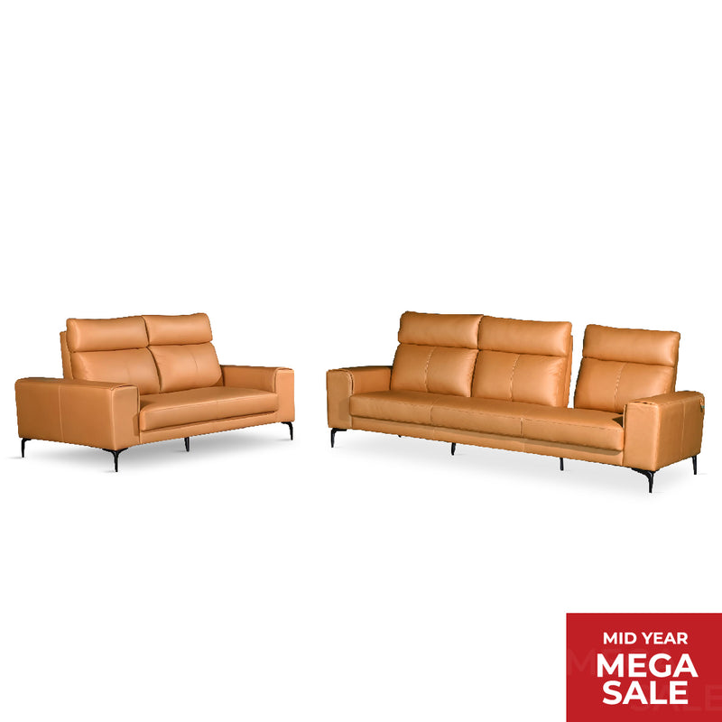 AMARILLO Push Back Sofa Set