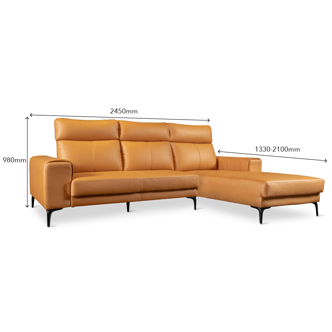 AMARILLO Push Back Sofa