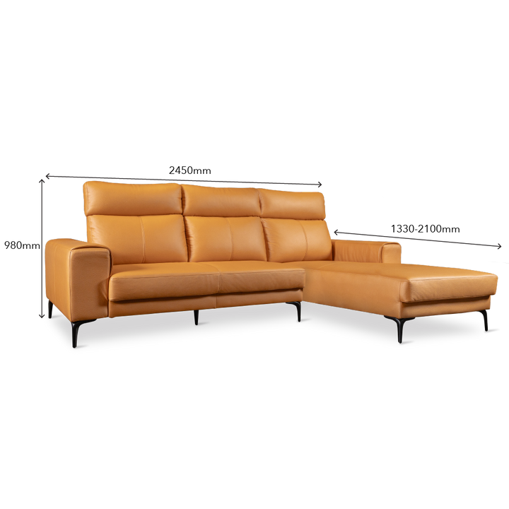 AMARILLO Push Back Sofa