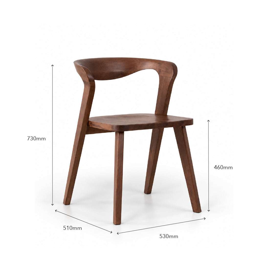ANDALAS Wooden Dining Set