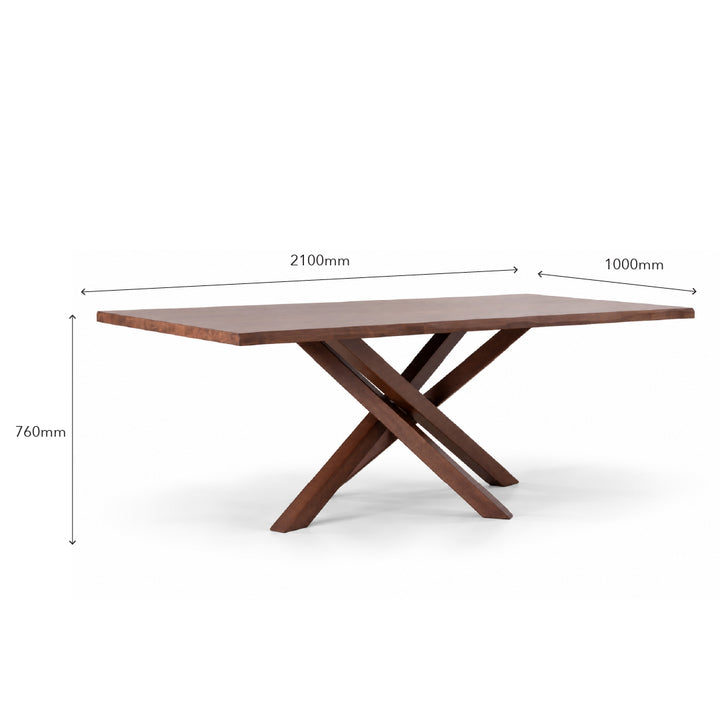 ANDALAS Wooden Dining Set