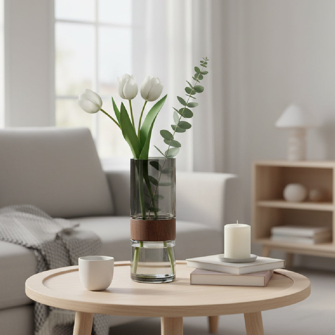 APOLLO II Glass Vase