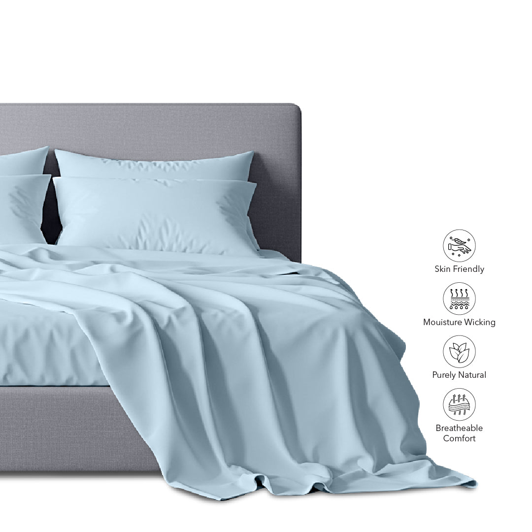 AQUA DEW Luxury Egyptian Cotton Bedsheet Set