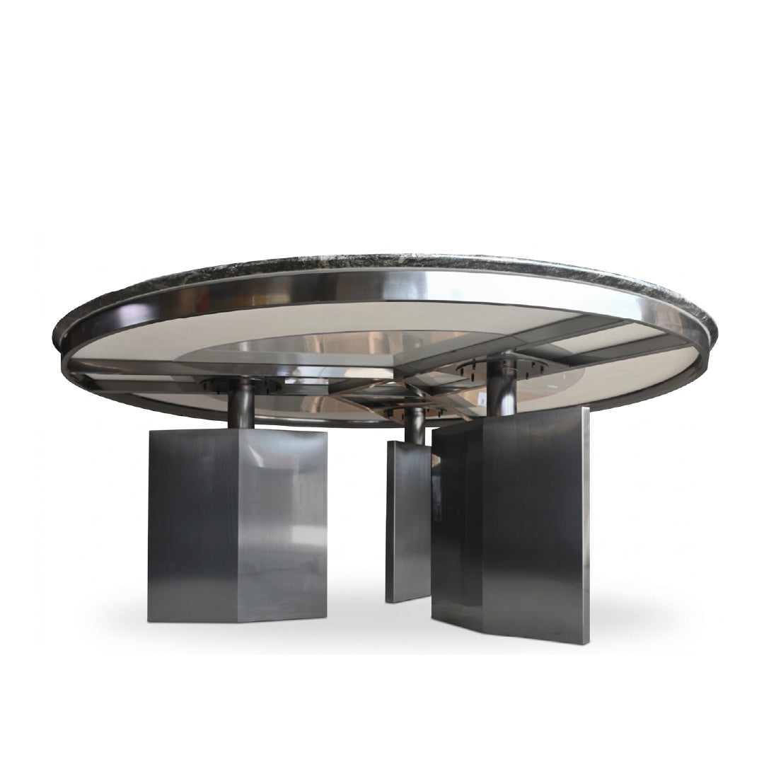 ARANI Round Natural Marble Dining Table