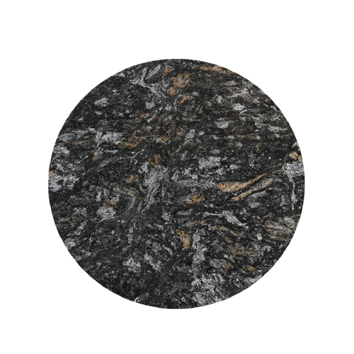 ARANI Round Natural Marble Dining Set