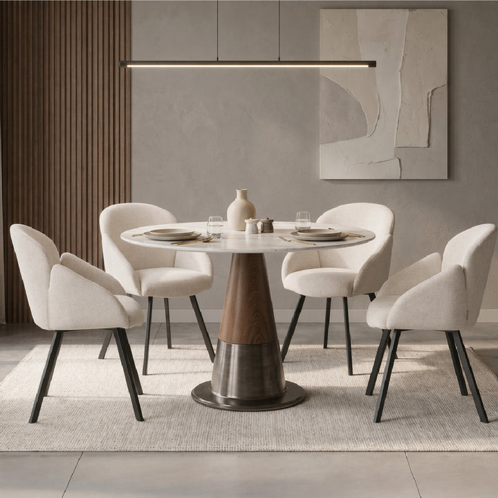 ARIA Light Beige Dining Chair