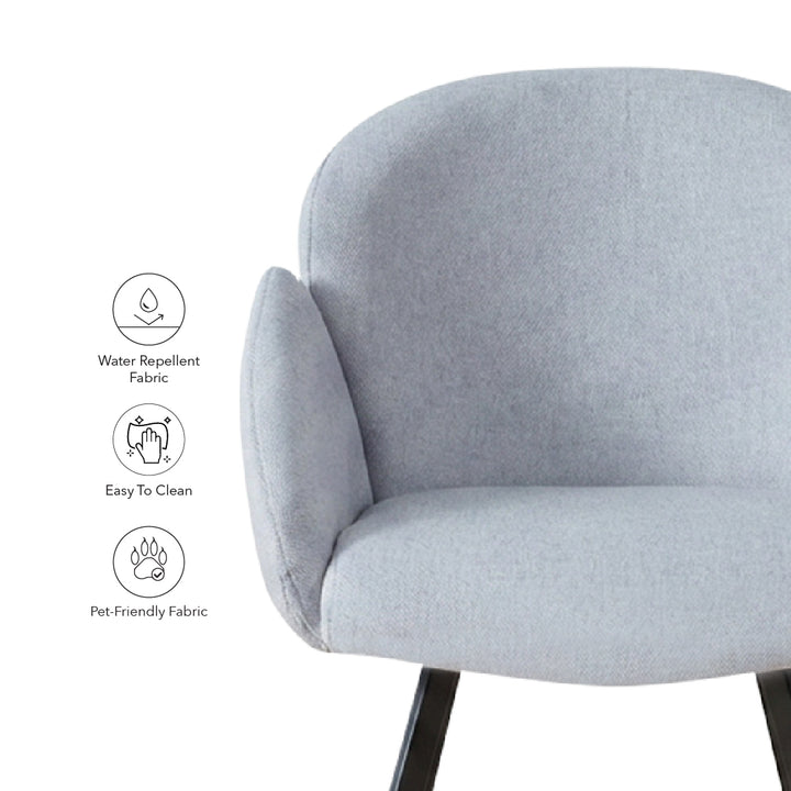 ARIA Light Grey Dining Chair