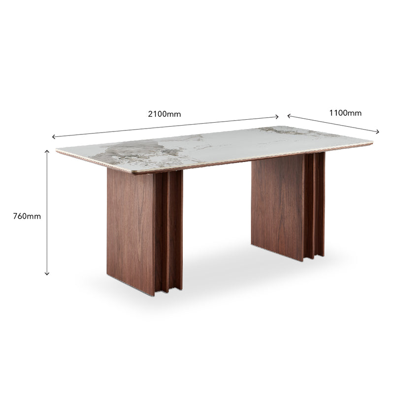 ARISA Ceramic Dining Table