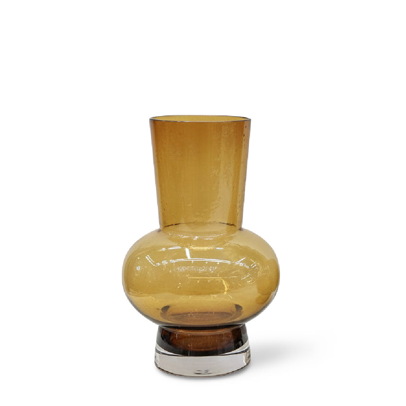 ARMENIA Brown Glass Vase