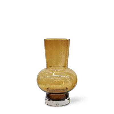 ARMENIA Brown Glass Vase