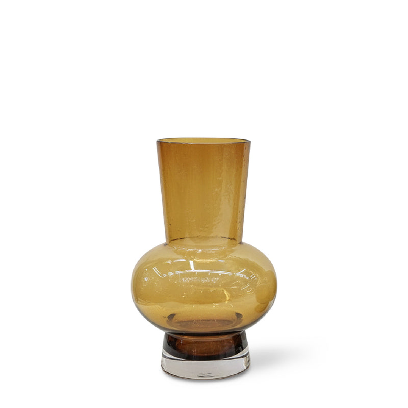 ARMENIA Brown Glass Vase