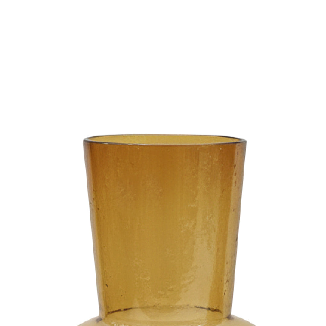 ARMENIA Brown Glass Vase