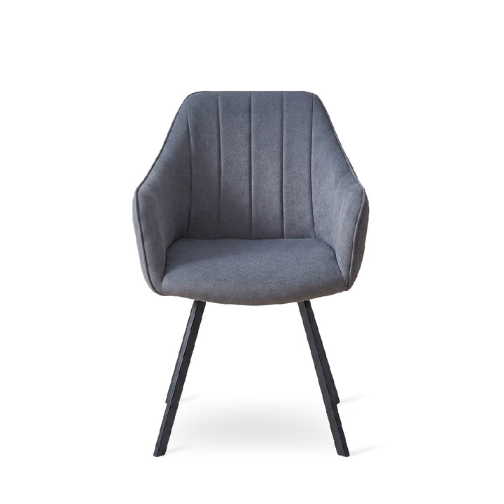 ARNOLD Dark Grey Dining Chair