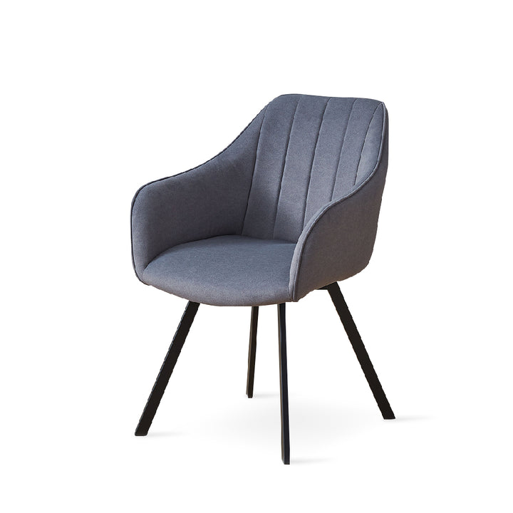 ARNOLD Dark Grey Dining Chair