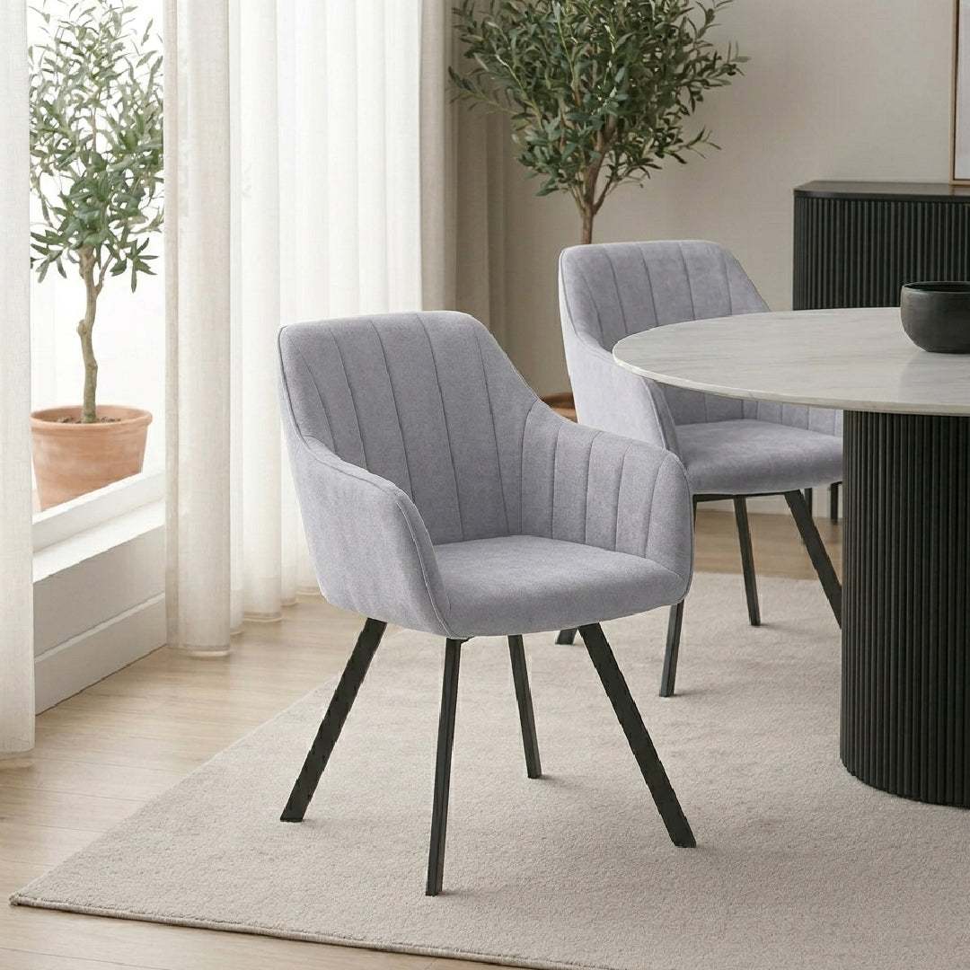 ARNOLD Light Grey Dining Chair