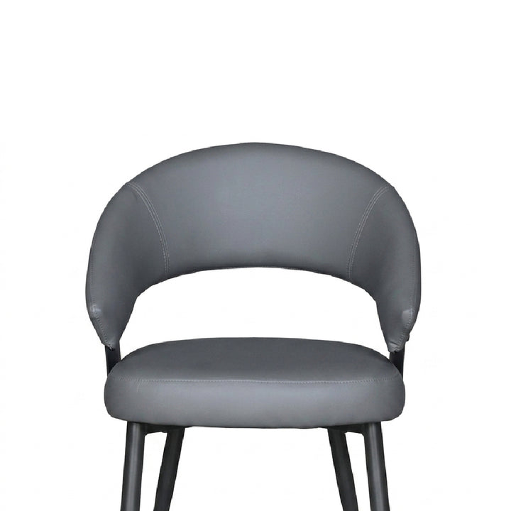 AURAH Arm Dining Chair Grey
