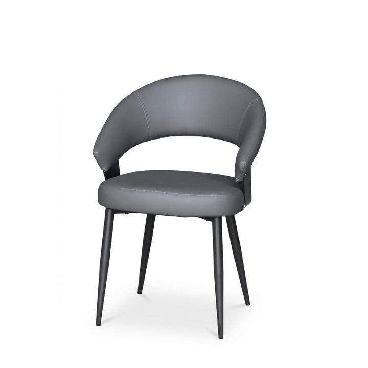 AURAH Arm Dining Chair Grey