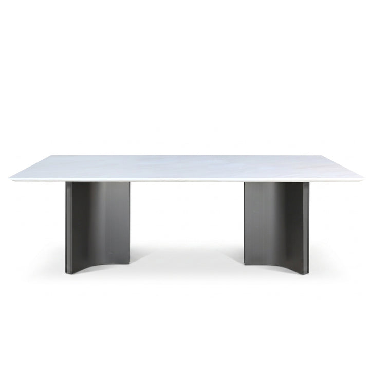AWAN Natural Marble Dining Set