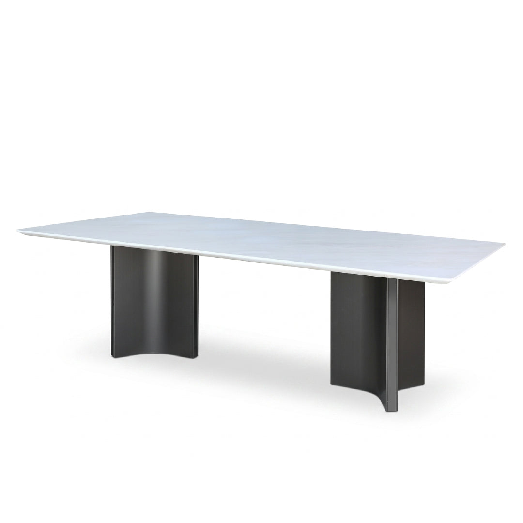 AWAN Natural Marble Dining Table