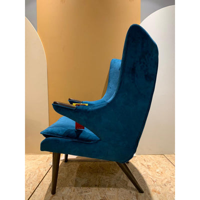 ENIS Lounge Chair (Blue)